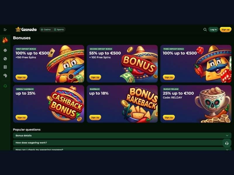 Casinacho Casino Nacho Casino für Deutschland — Spielangebot und Bonussystem im Überblick
